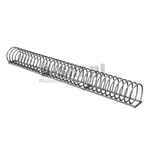 Stojak spirala stalowy na 9/10  stanowisk (kod:3037/300/S/P)