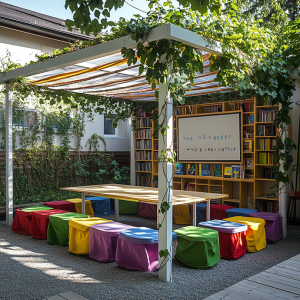 Altana edukacyjna, klasa pod chmurką 04