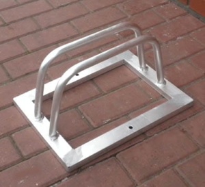 Stojak rowerowy aluminiowy na 1 stanowisko (kod:3010/1/A/P)
