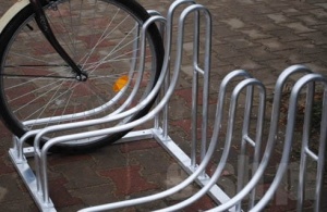 Stojak rowerowy bocian aluminiowy na 7 stanowisk (kod:3033/7/A/P)