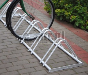 Stojak rowerowy aluminiowy na 12 stanowisk (kod:3063/12/A/P)