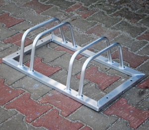 Stojak rowerowy aluminiowy na 2 stanowiska (kod:3010/2/A/P)